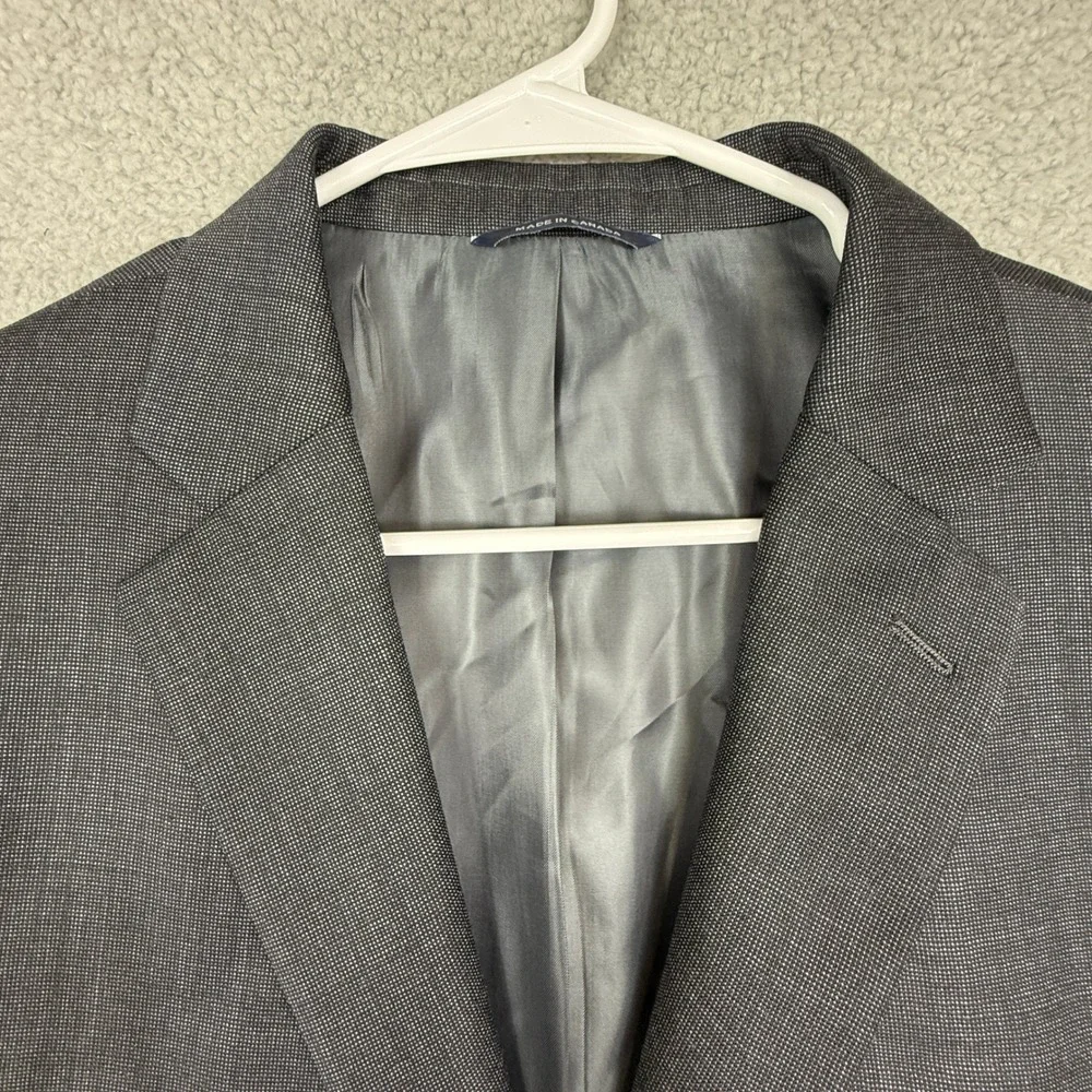 Ralph Lauren Dillard's Men's‎ 100% Wool Stretch Gray Blazer Jacket